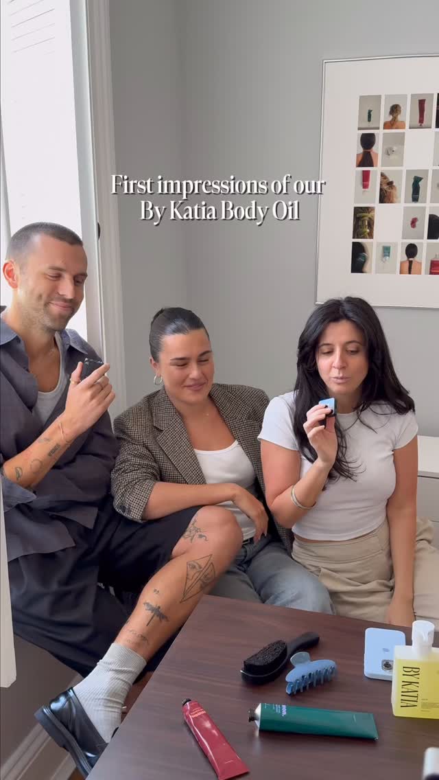 The reactions to our By Katia Body Oil truly do say it all ✨